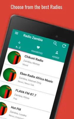 Radio Zambia android App screenshot 9