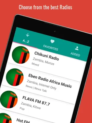 Radio Zambia android App screenshot 4